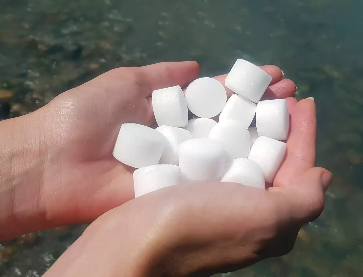 zout tabletten waterontharder
